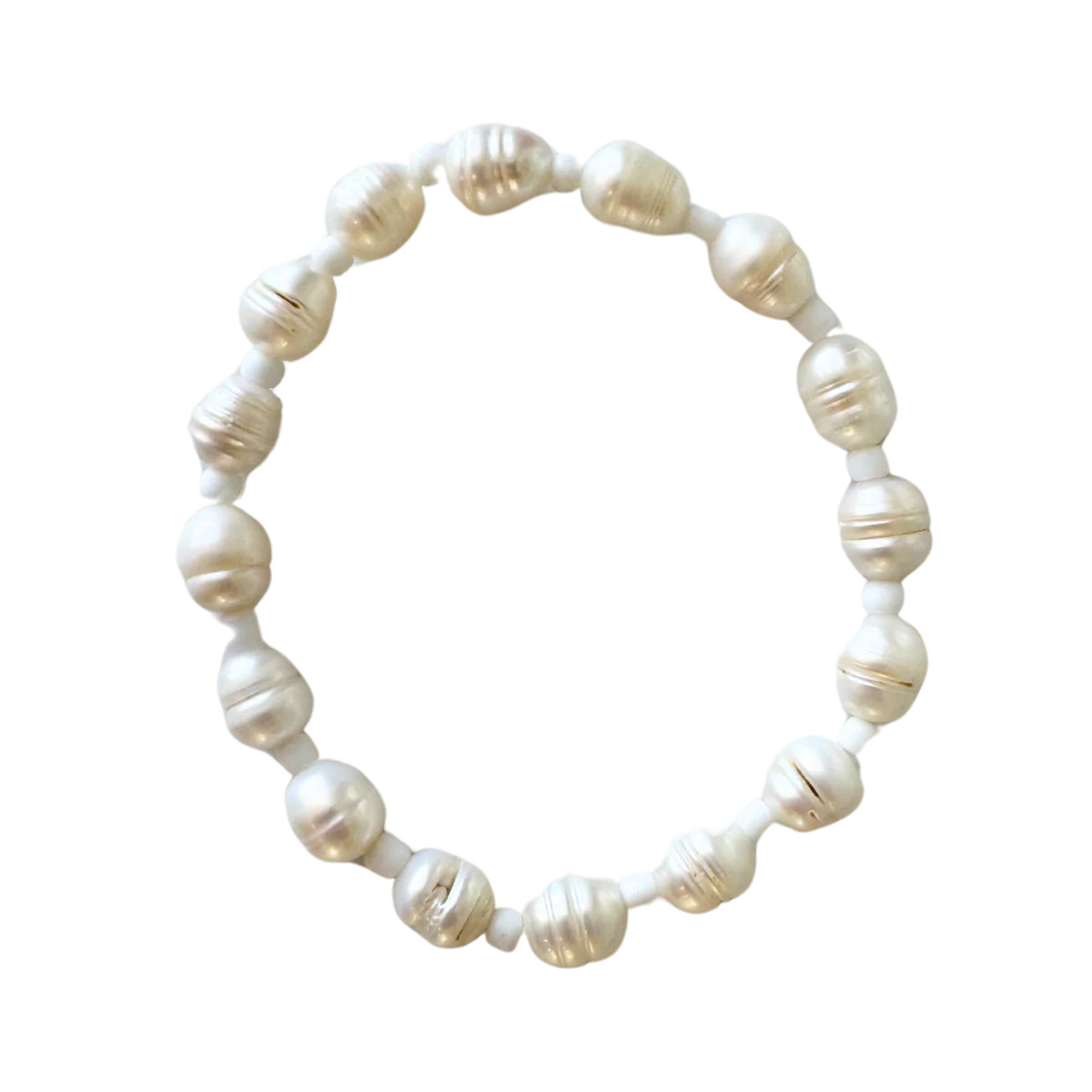 White Pearl Anklet | Logan Tay