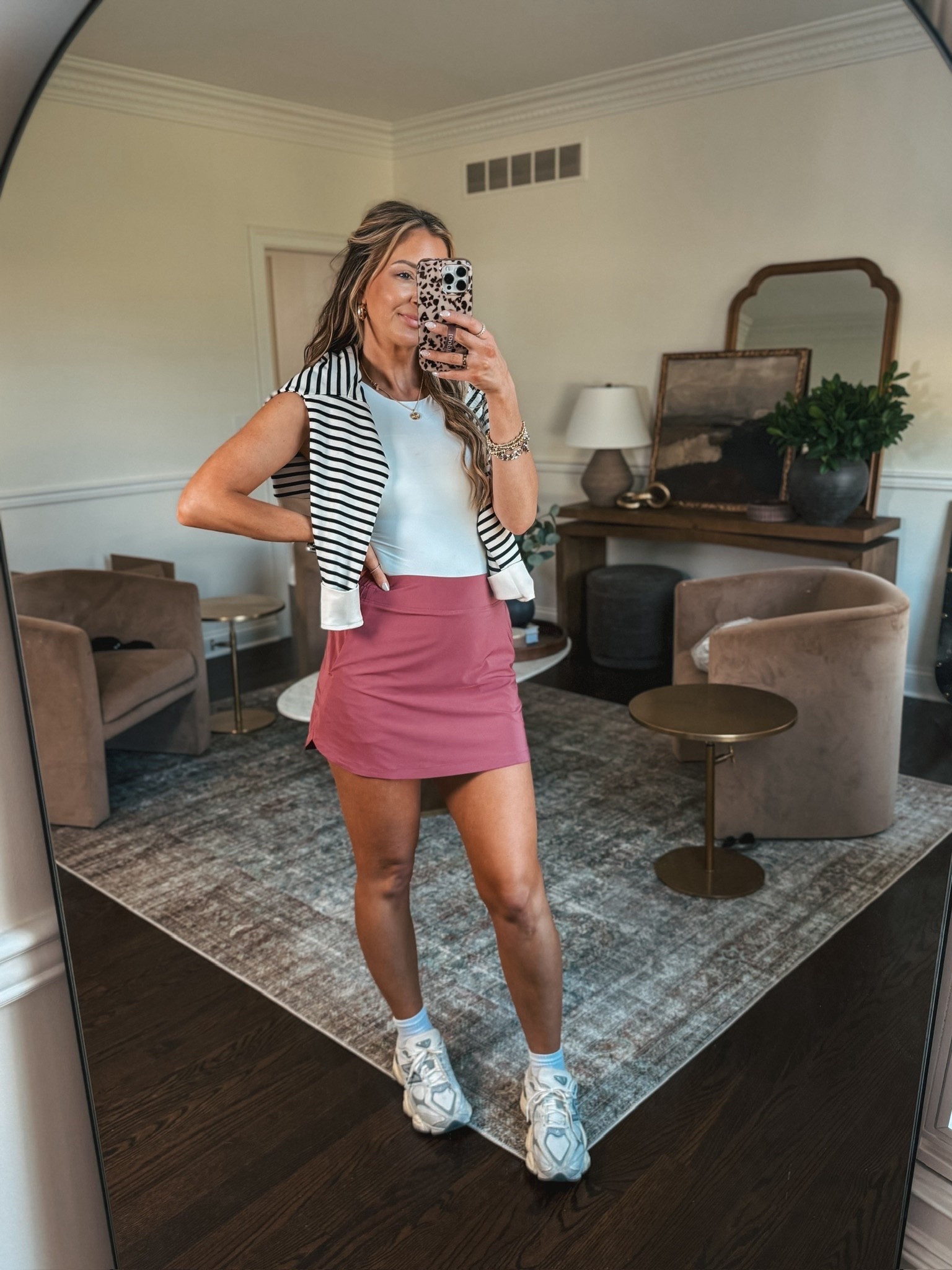 The cutest active skort this season!!! I absolutely love this color! This was my OOTD yesterday and it was so comfy! Will definitely be wearing it on repeat this spring and summer!

#LTKActive #LTKootd #LTKgrwm