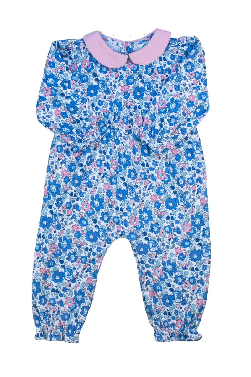 Lily Floral Knit Romper | Grace and James Kids