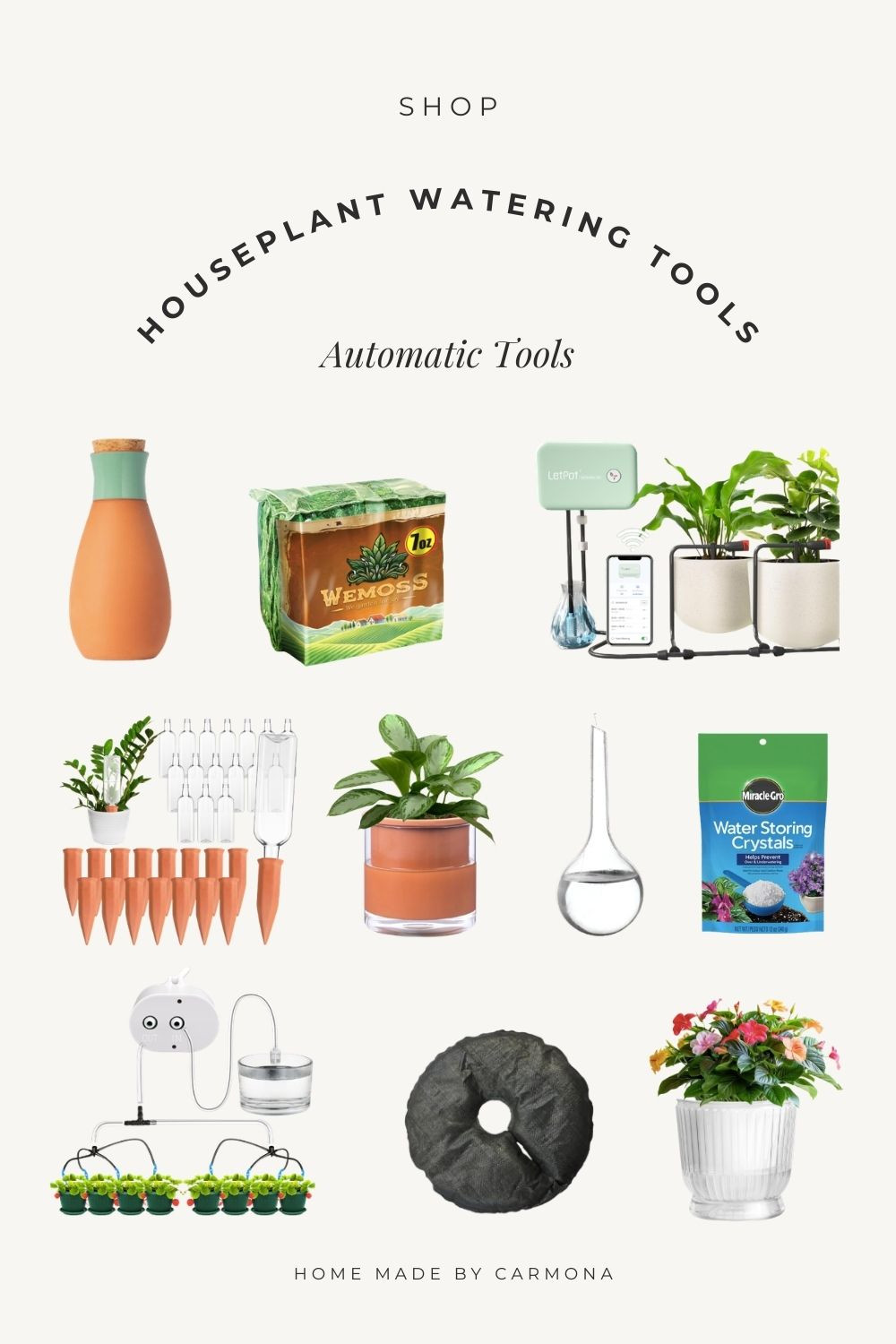 Houseplant watering tools perfect for going away on vacation! 

 #LTKHome