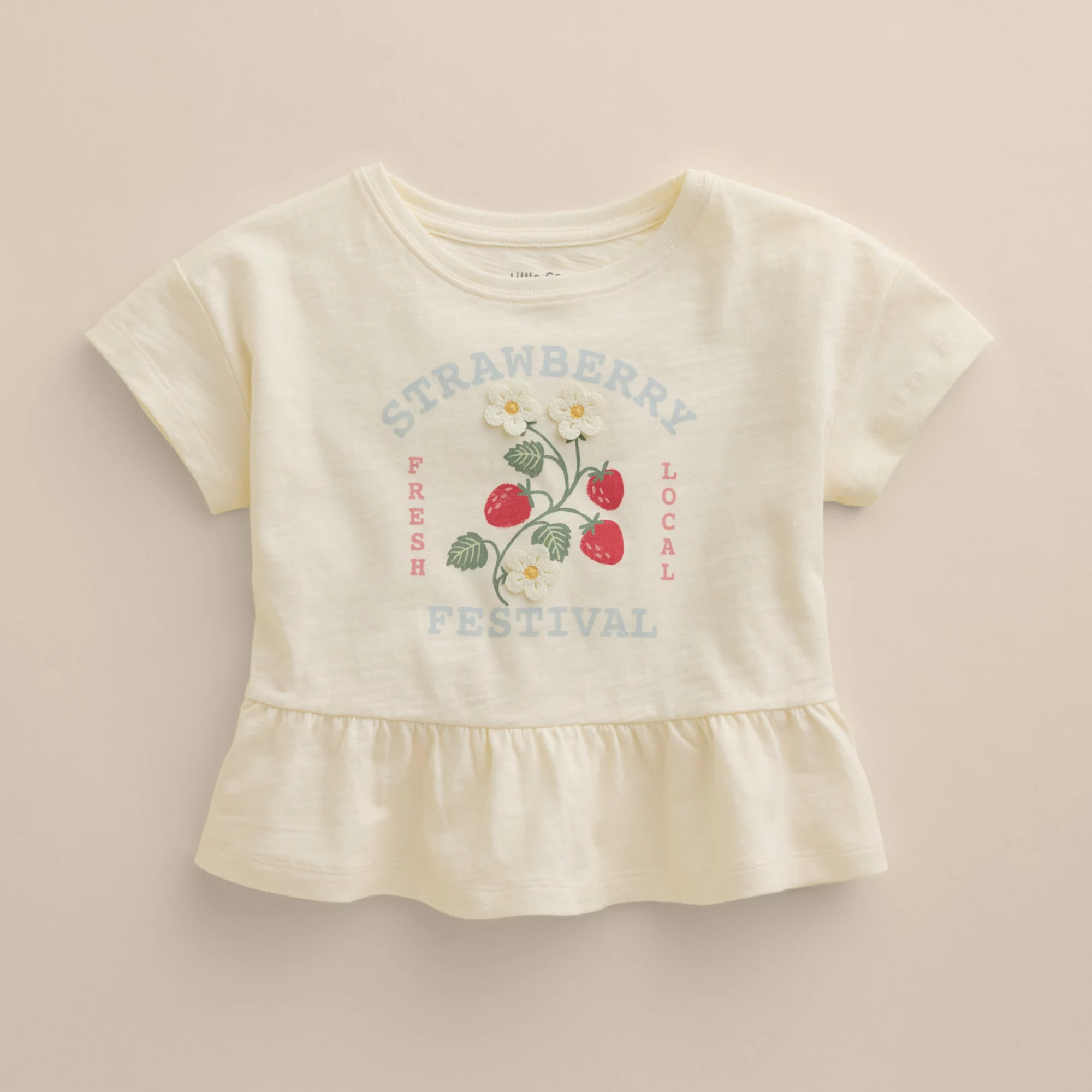Baby & Toddler Little Co. by Lauren Conrad Relaxed Peplum Tee | Kohl's