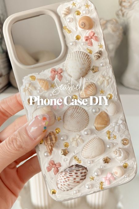 Seashell Phone Case DIY  #Amazon #amazon finds

#LTKStyleTip #LTKSeasonal #LTKFindsUnder50
