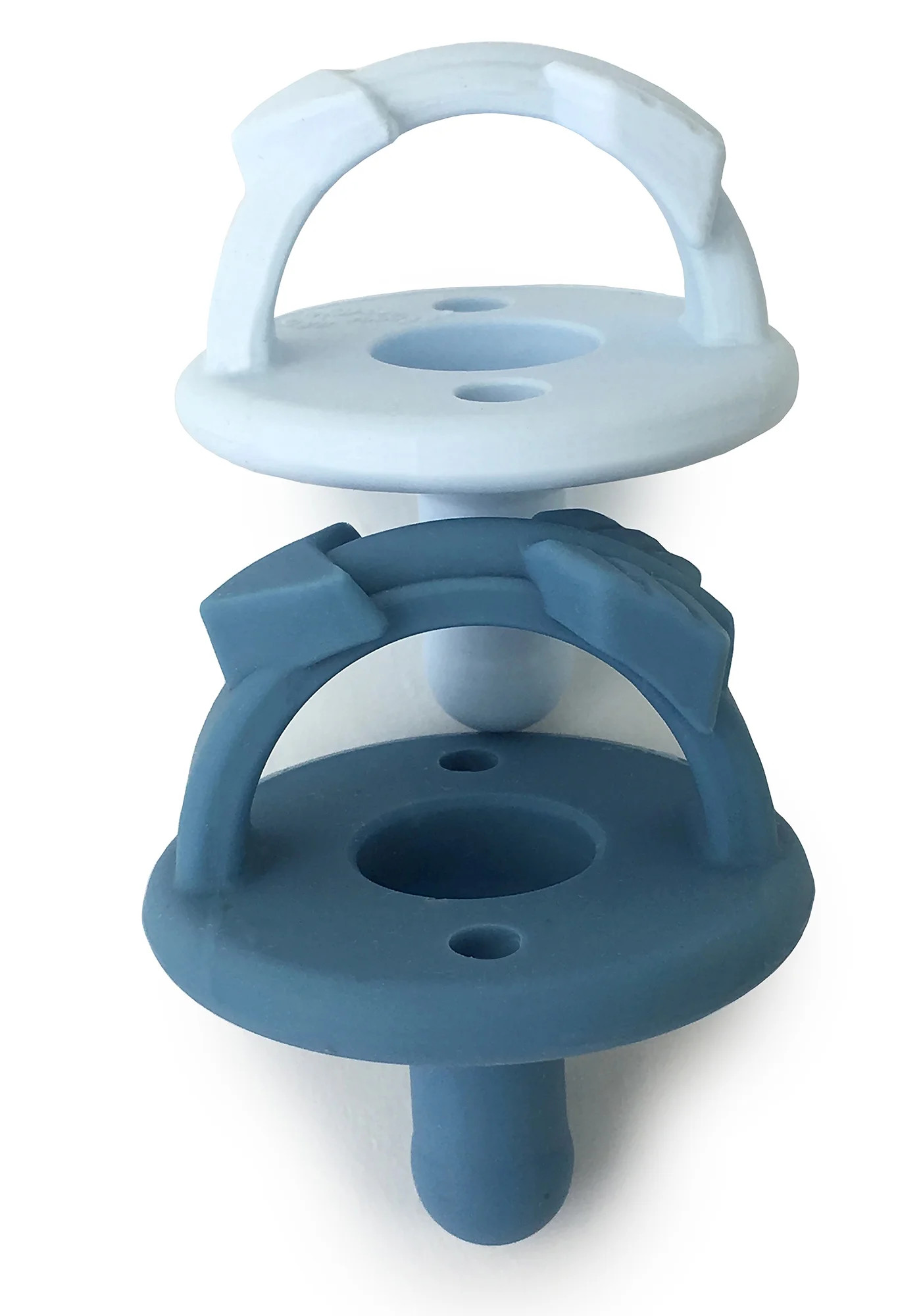 Itzy Ritzy Sweetie Soother Pacifier Set of 2- Silicone Newborn Pacifiers with Collapsible Handle ... | Walmart (US)