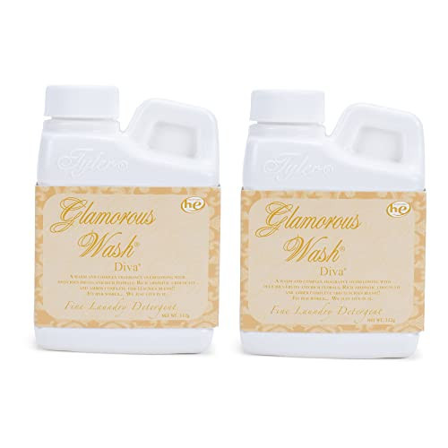 Tyler Glamorous Wash 4 ounce Fine Laundry Detergent Pack of 2, Diva | Amazon (US)