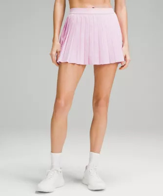Jupe de tennis plissée taille haute | lululemon FR