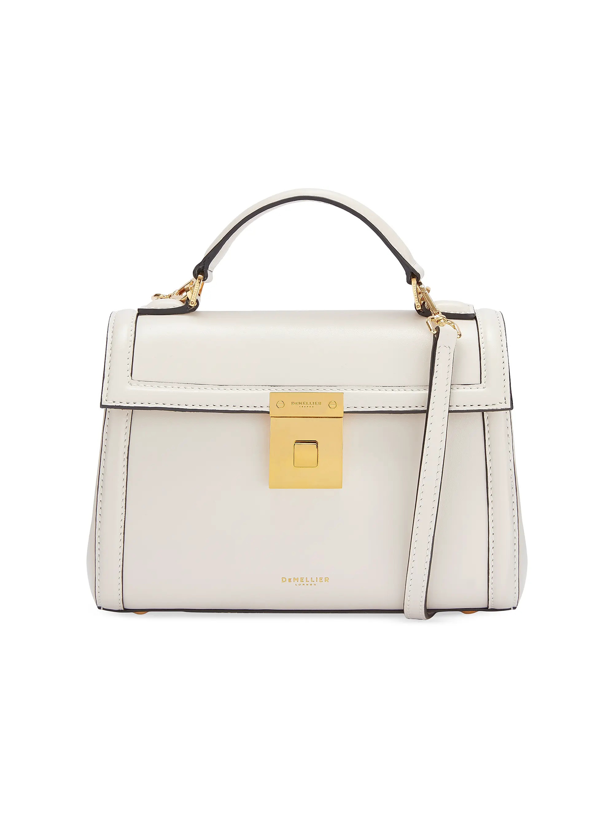 Paris Leather Top-Handle Bag | Saks Fifth Avenue