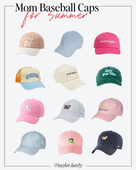 Baseball caps for spring or summer! Perfect for Moms. Such great prices, too!

Baseball Caps | Baseball Hats | Trucker Hats

#LTKSaleAlert #LTKStyleTip #LTKFindsUnder50