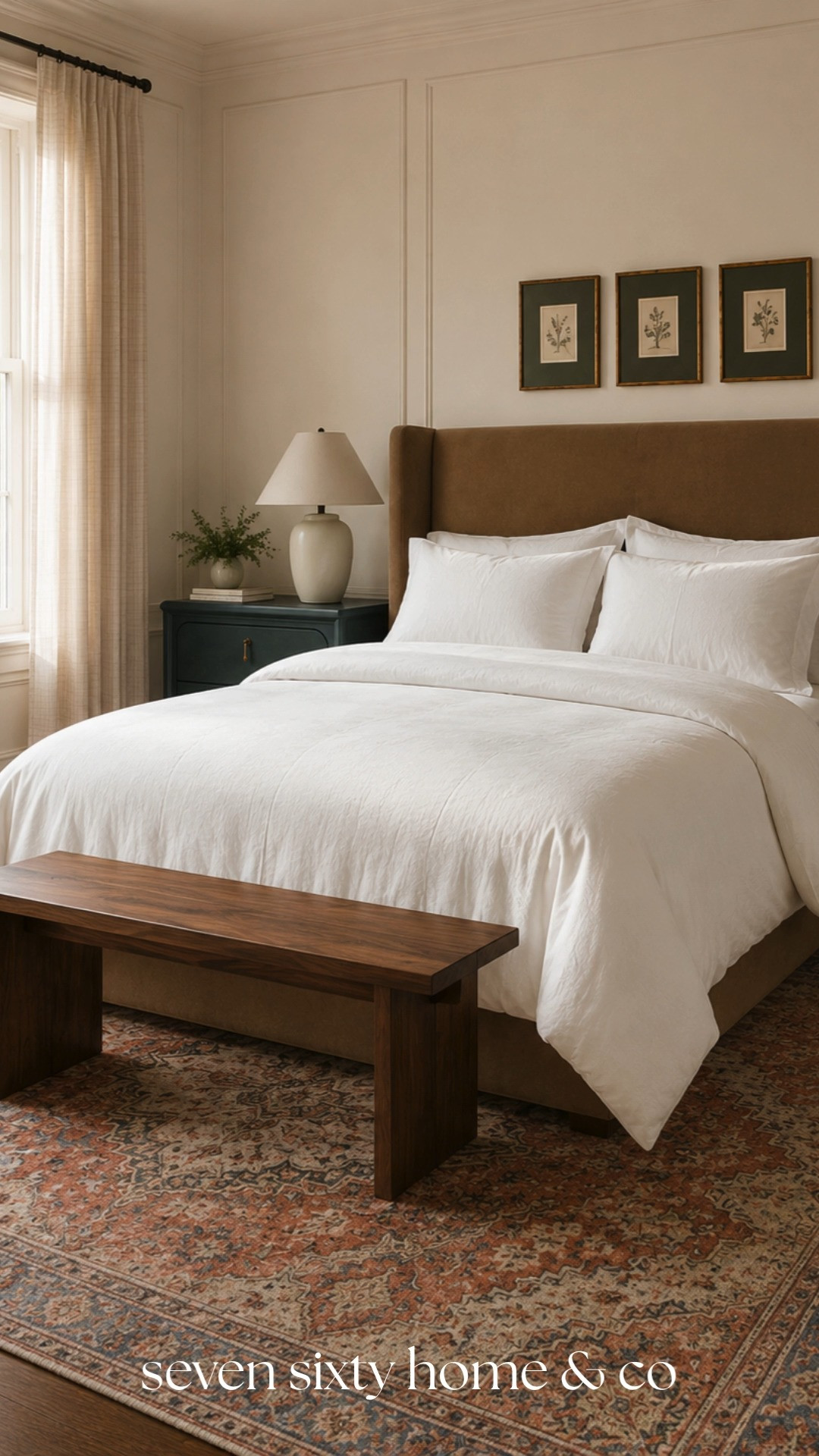 Traditional Bedroom Design

This warm and inviting bedroom combines a Quince upholstered bed, layered white bedding, traditional blue nightstands, and vintage-inspired accents for a timeless, designer-curated look.

traditional bedroom design, Quince furniture, upholstered bed, traditional decorating ideas, bedroom inspiration, classic bedroom decor, cottage style bedroom, neutral bedroom ideas 

 #LTKHome