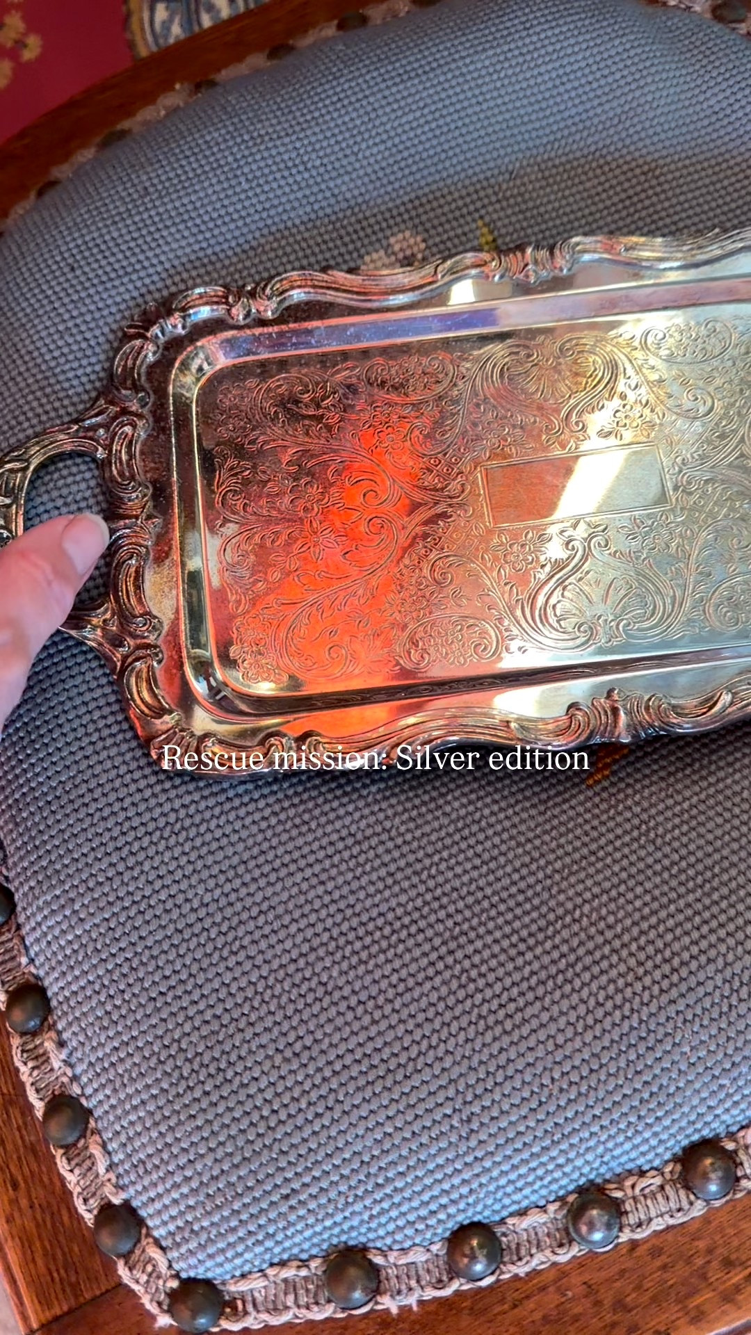 OK, didn’t the silver tray turn out absolutely stunning? I swear by this silver polish. Although the way you have used the other one below as well and I really like that one too I have linked them both. 

￼But also can we talk about the candle at the end because this brand is new to me...I couldn’t find this exact color-way, but I have listed a few options below.