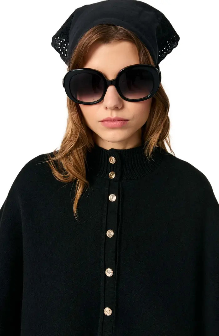 maje Cape-effect cardigan | Nordstrom | Nordstrom