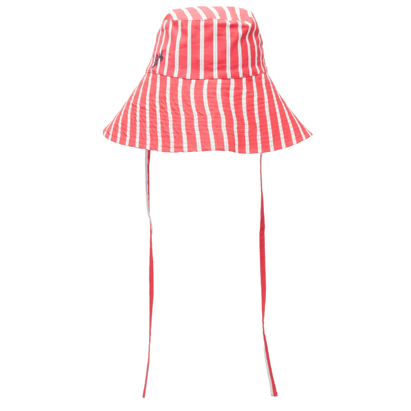 Damson Madder Women's Stripe Sun Hat Red | END. Clothing