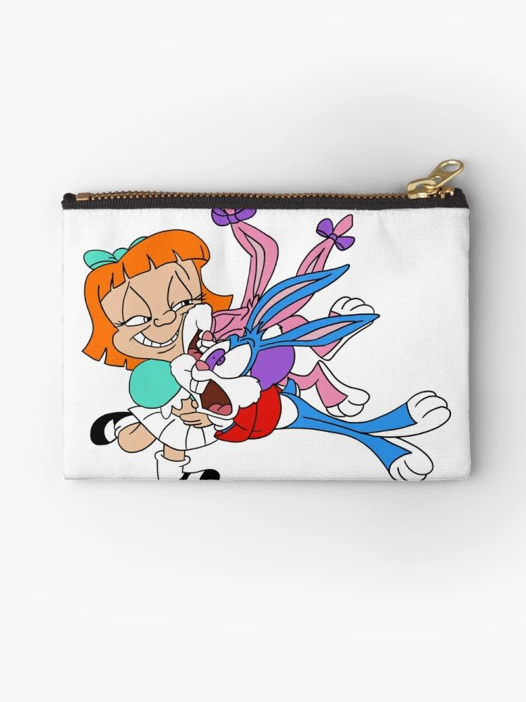 Tiny Toons Cuddle Time Zipper Pouch | Redbubble (US)