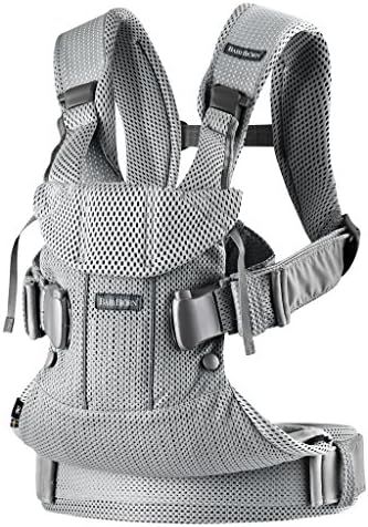 BabyBjörn New Baby Carrier One Air 2019 Edition, Mesh, Silver, One Size | Amazon (US)