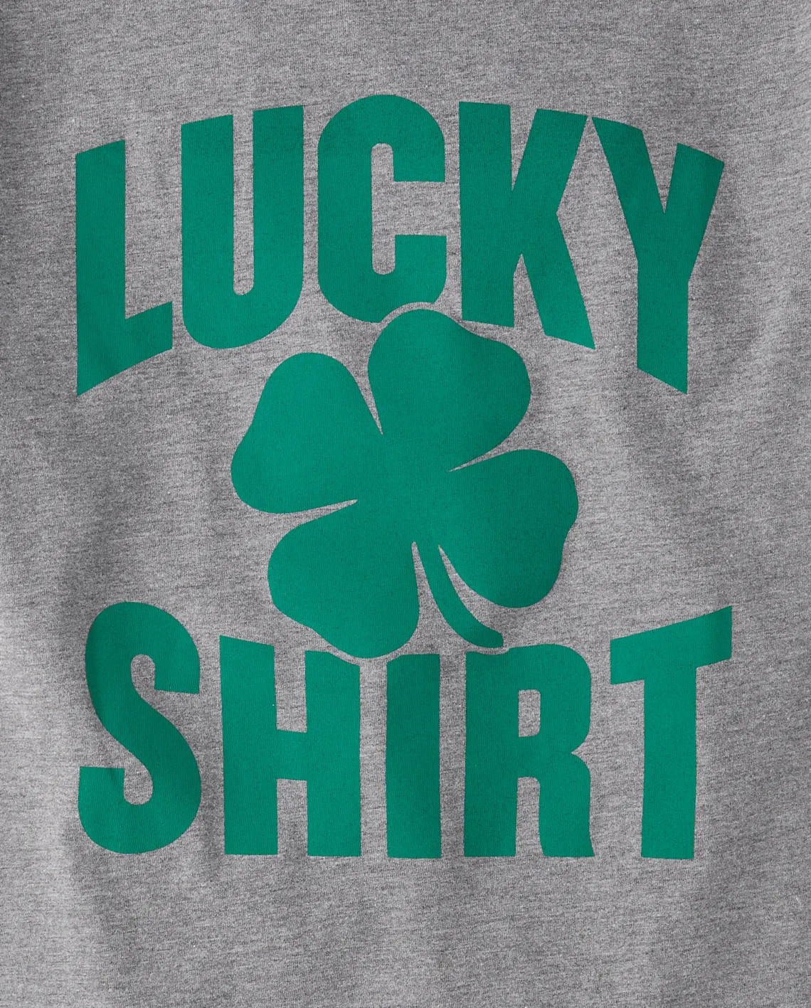 Boys St. Patrick's Day Lucky Shirt Graphic Tee - gray | The Children's Place