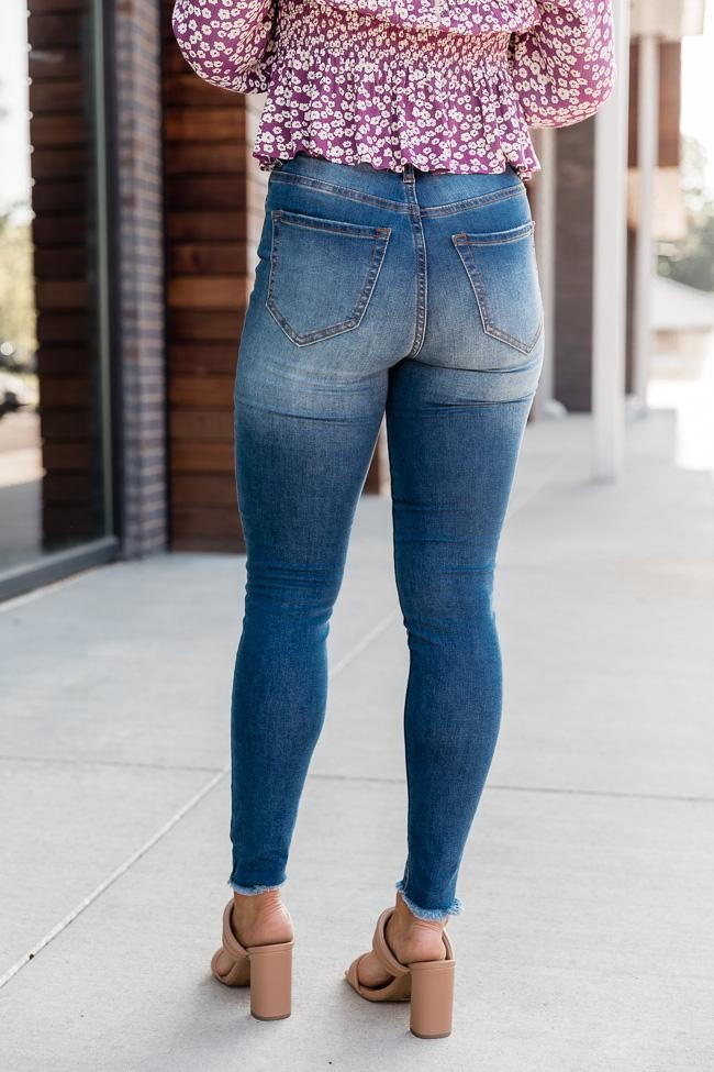 The Chelsie Medium Wash Jeans | The Pink Lily Boutique