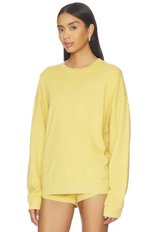 Lightweight French Terry Oversized Crewneck Sweatshirt
                    
                    E... | Revolve Clothing (Global)