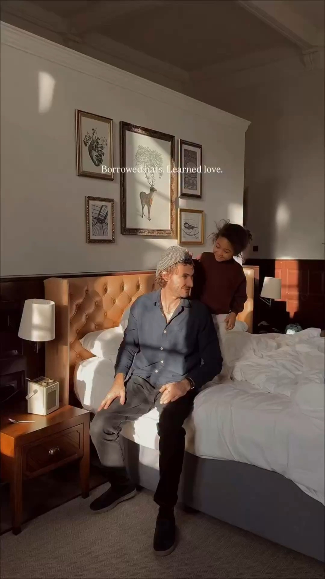 His linen trousers link 