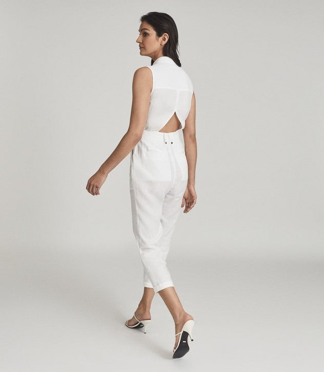 LINEN JUMPSUIT | Reiss (Global - Non UK)