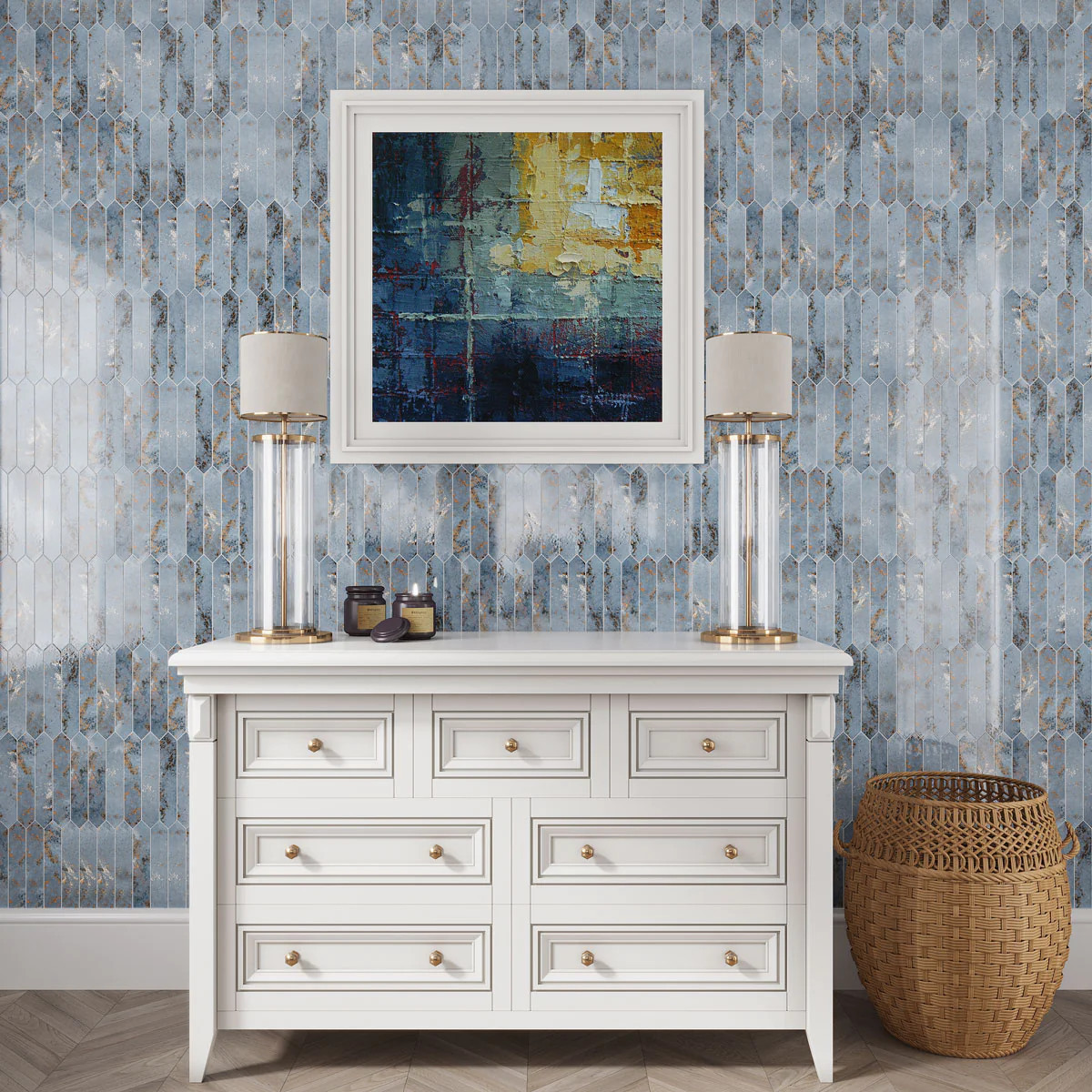 Picchetto Rustic Blue | Tile Club
