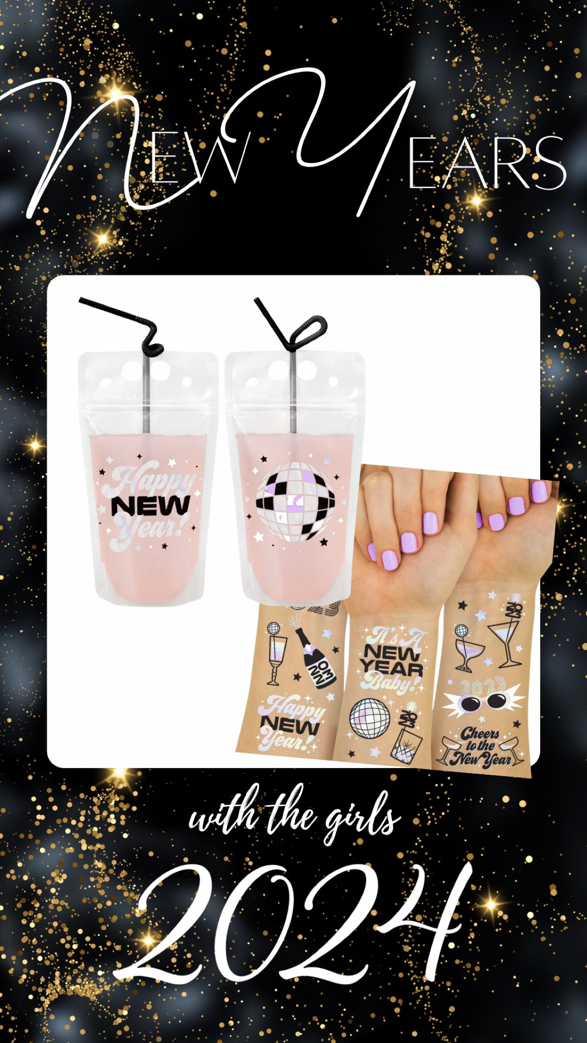 NYE with the girls | Cheers to a New Year! 🎇

#LTKparties