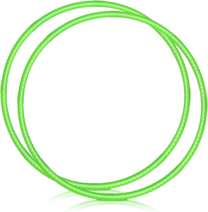 WinnerWhy 2 Pcs Toy Hoop Exercise Hoop Detachable Adjustable Plastic Toy Ring Playground Equipmen... | Amazon (US)