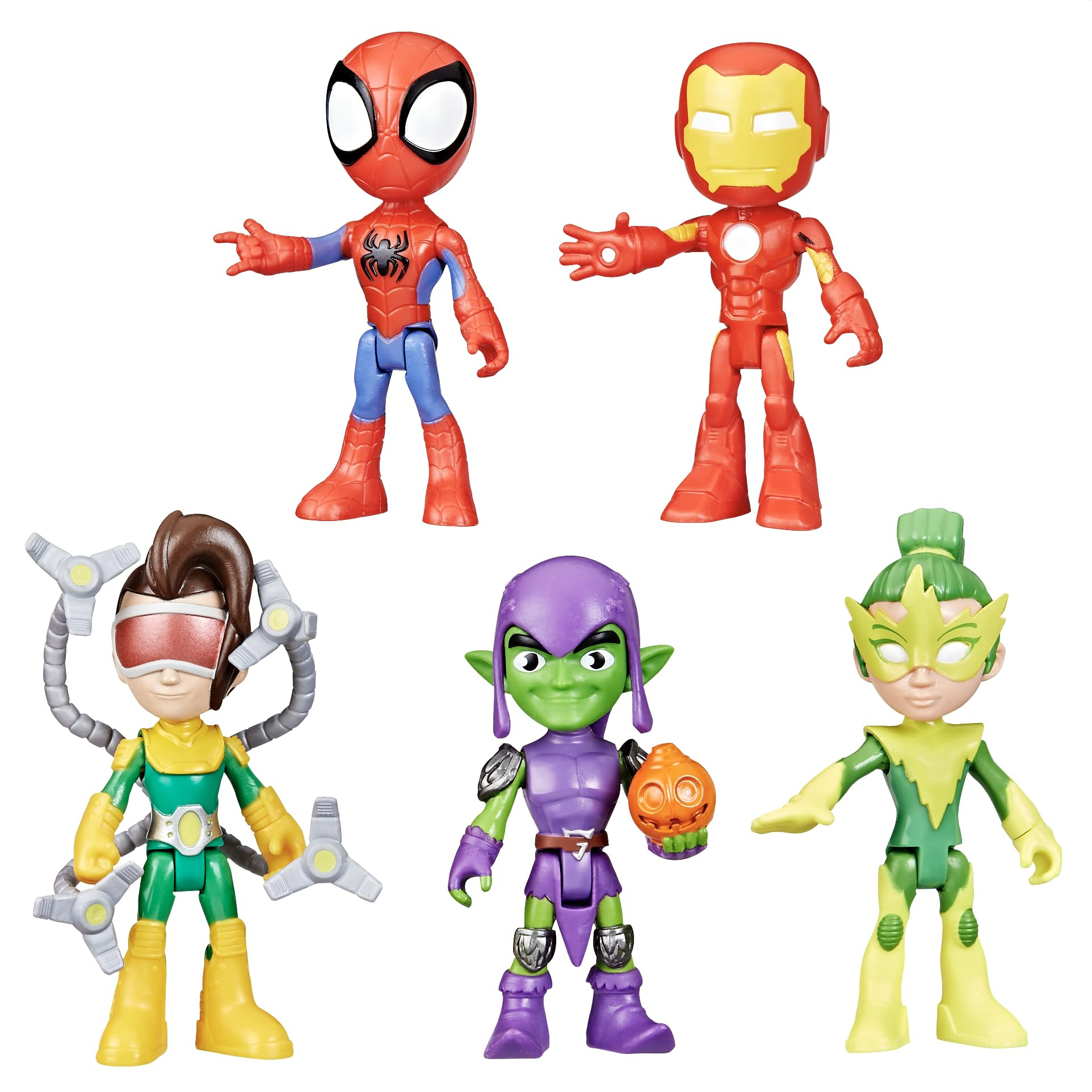 Spidey and his Amazing Friends Marvel, Friends & Foes Pack, 5 Action Figures, 4-Inch, Preschool S... | Amazon (US)