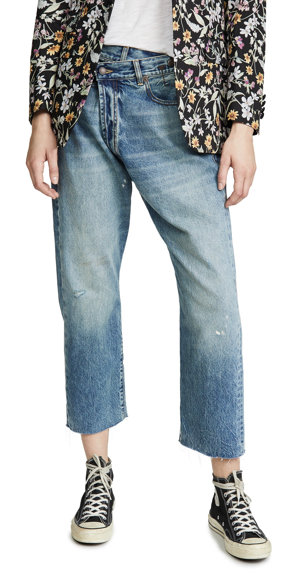 R13 R13 Crossover Jeans Jasper Blue 30 | Shopbop