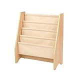 KidKraft Wood and Canvas Sling Bookshelf Furniture for Kids – Natural, Gift for Ages 3+ | Amazon (US)