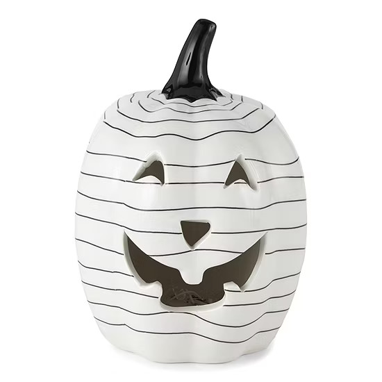 new!Hope & Wonder Led Ceramic Jack-O-Lantern Tabletop Decor | JCPenney