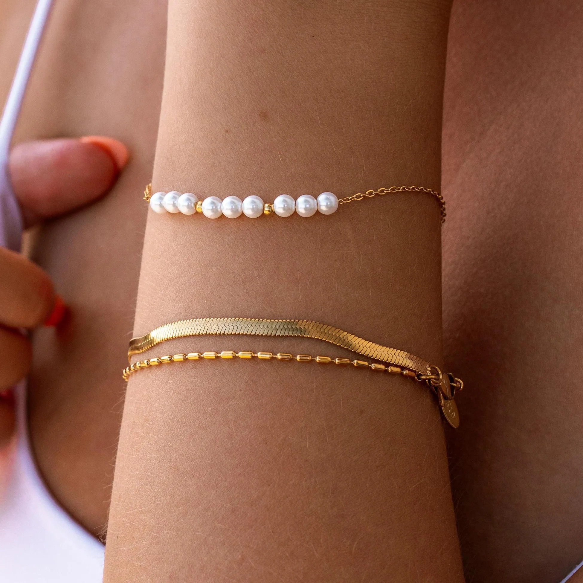 Essence Bracelet Gold | ALCO Jewelry
