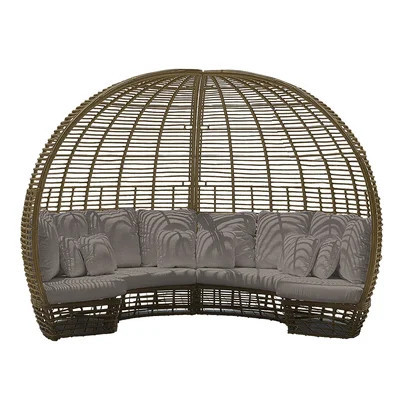 Nexus Patio Daybed with Sunbrella Cushions | Wayfair North America