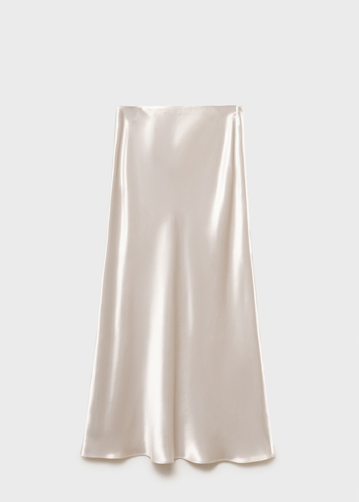 Midi satin skirt - Women | MANGO United Kingdom | MANGO (UK)