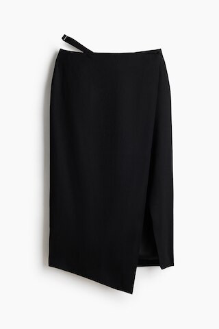 Strap-detail wrap skirt | H&M (UK, MY, IN, SG, PH, TW, HK)