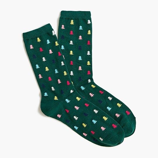 Tiny trees trouser socks | J.Crew Factory