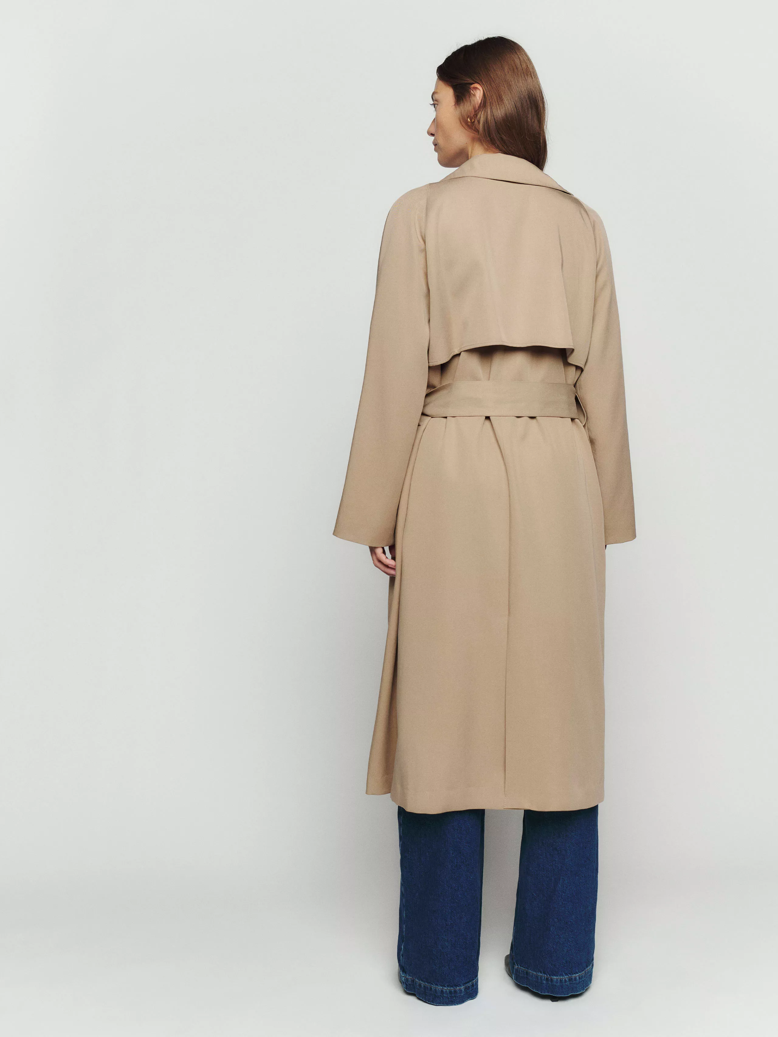 Check Print Midi Peacoat curated on LTK
