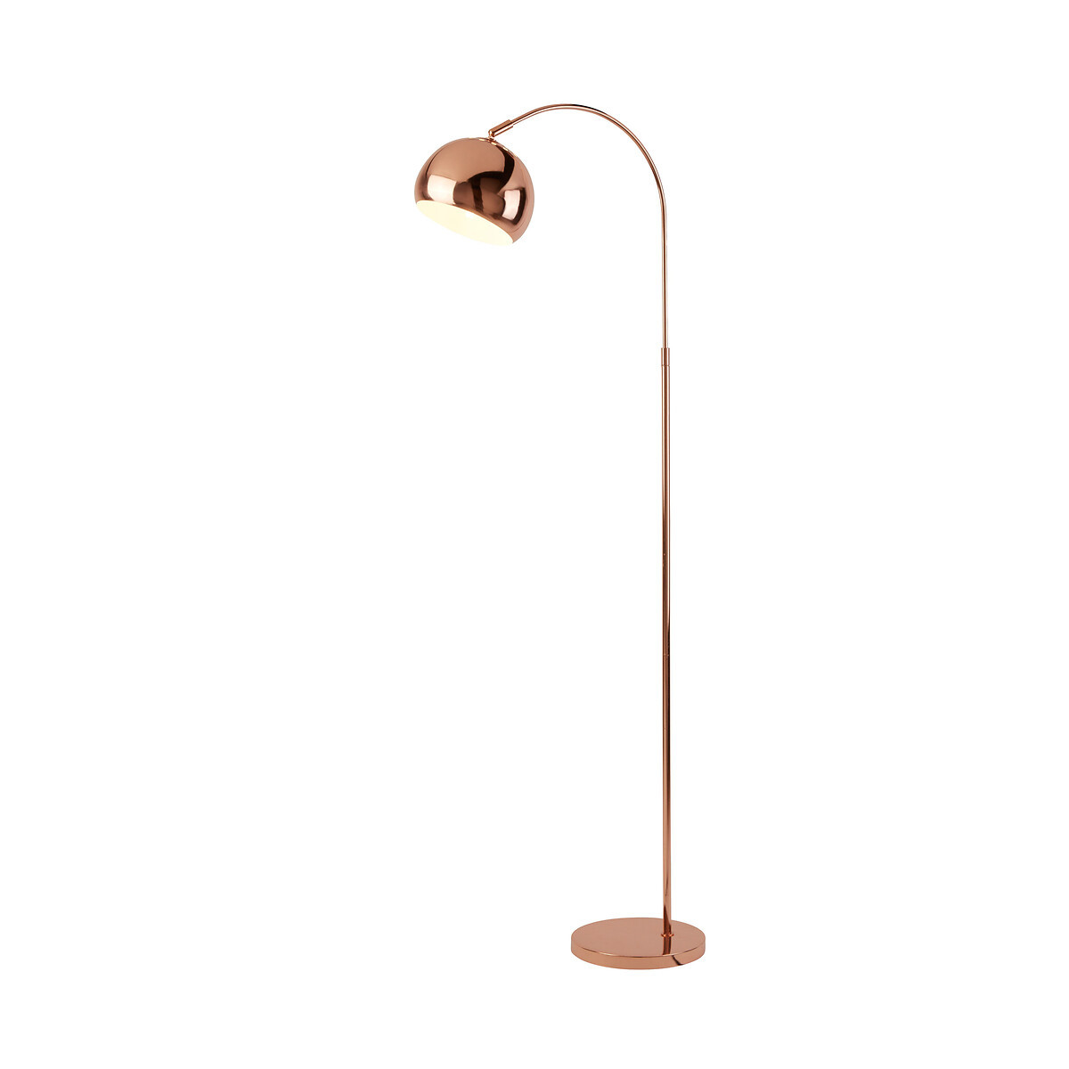 140cm Copper Finish Curve Arch Floor Lamp | La Redoute (UK)