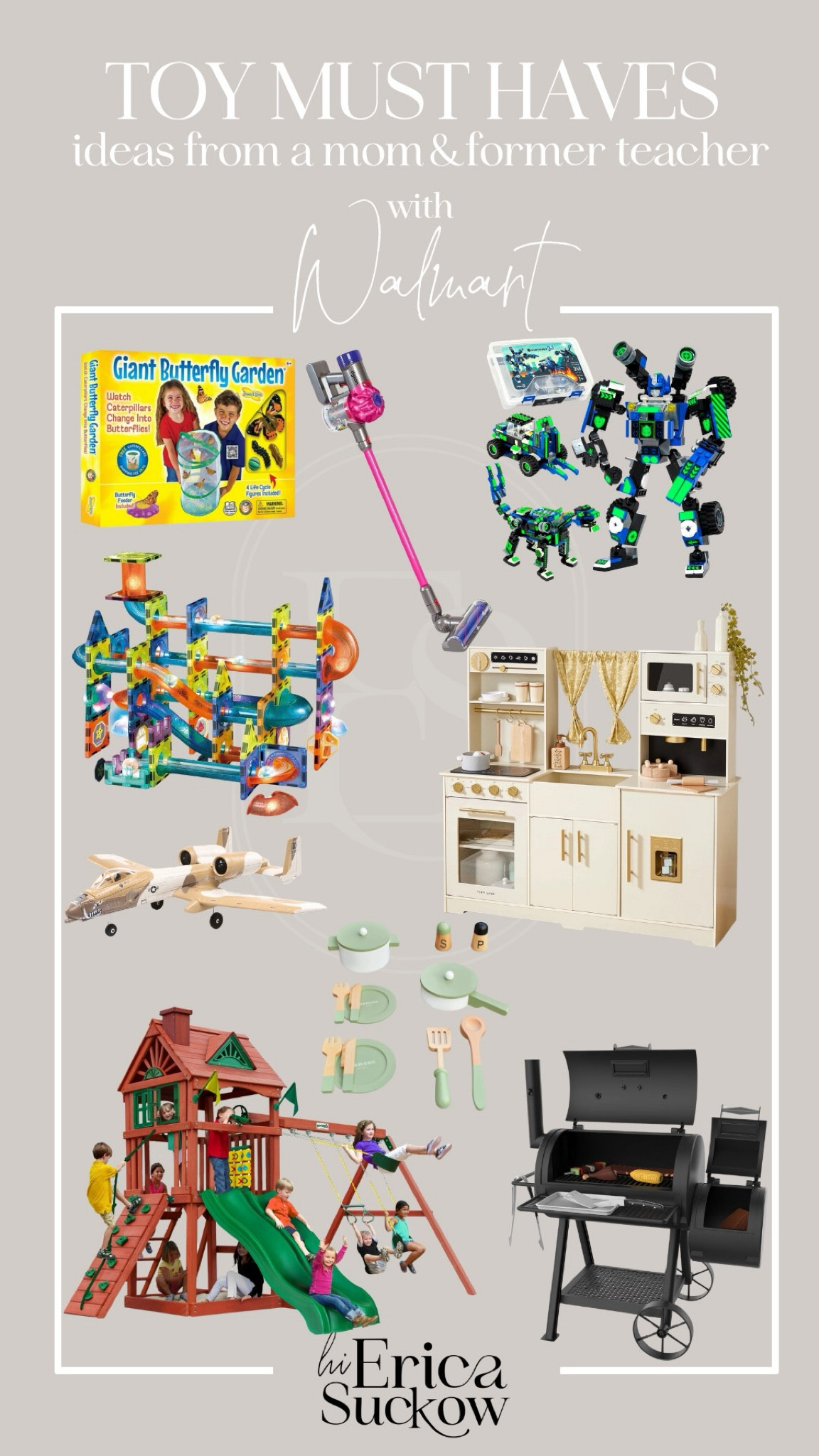 Toy gift ideas from a mom and former teacher designed to inspire creativity, learning, imaginative play, and skill-building. Perfect educational gifts for toddlers, preschoolers, and school-aged kids that encourage hands-on fun and development.

#LTKGiftGuide #LTKCyberWeek #LTKHoliday