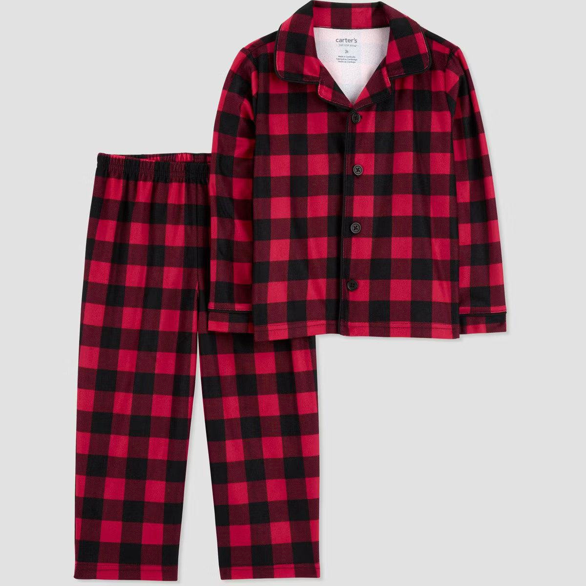 Carter's Just One You®️ Toddler Boys' 2pc Long Sleeve Christmas Pajama Set | Target