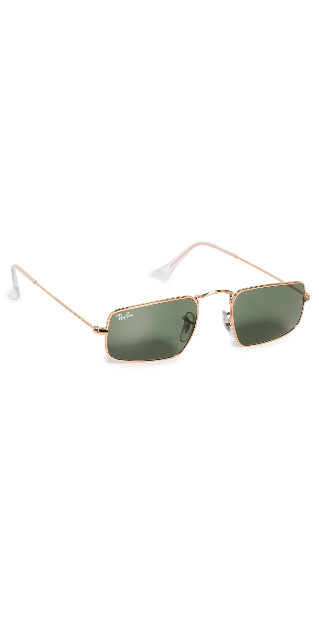 Ray-Ban Julie Sunglasses Rose Gold/Green One Size | Shopbop