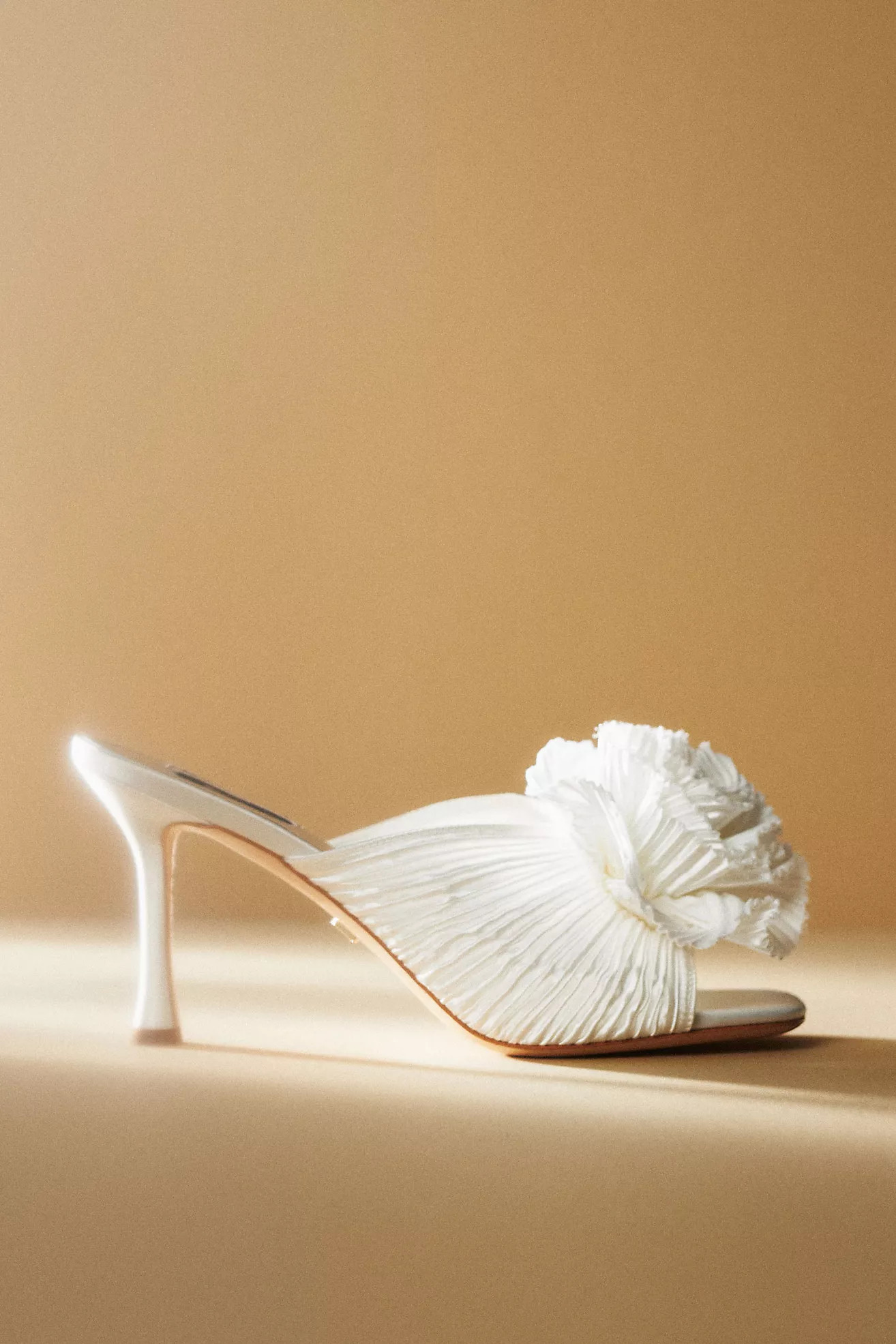 Badgley Mischka Blythe Rosette Heels | Anthropologie (US)
