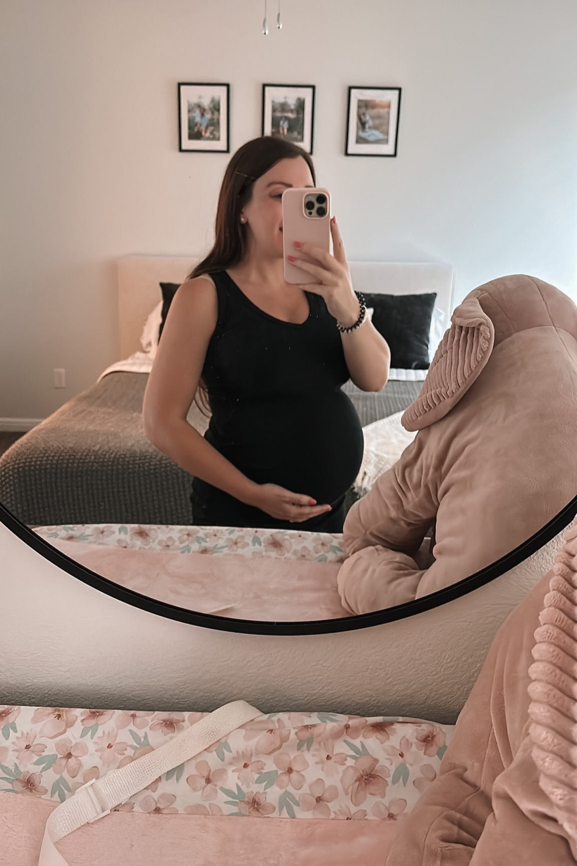 one of my last pregnancy bump photos. This dress was so comfy while pregnant and now after for an easy throw on 

#LTKbump #LTKU #LTKunder50