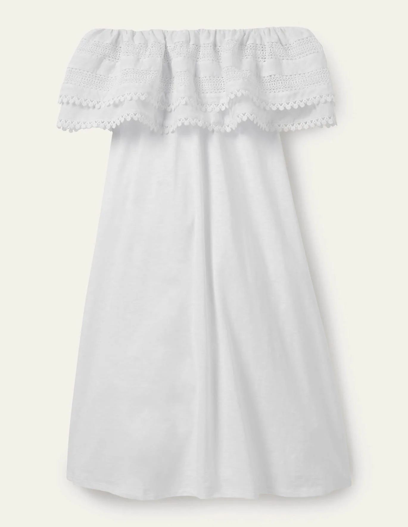 Ruffle Detail Jersey Dress | Boden (US)
