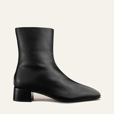 The Phoebe Boot - Black Calf | Margaux