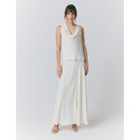Ghost Satin Maxi Slip Skirt Ivory | Marks & Spencer (UK)