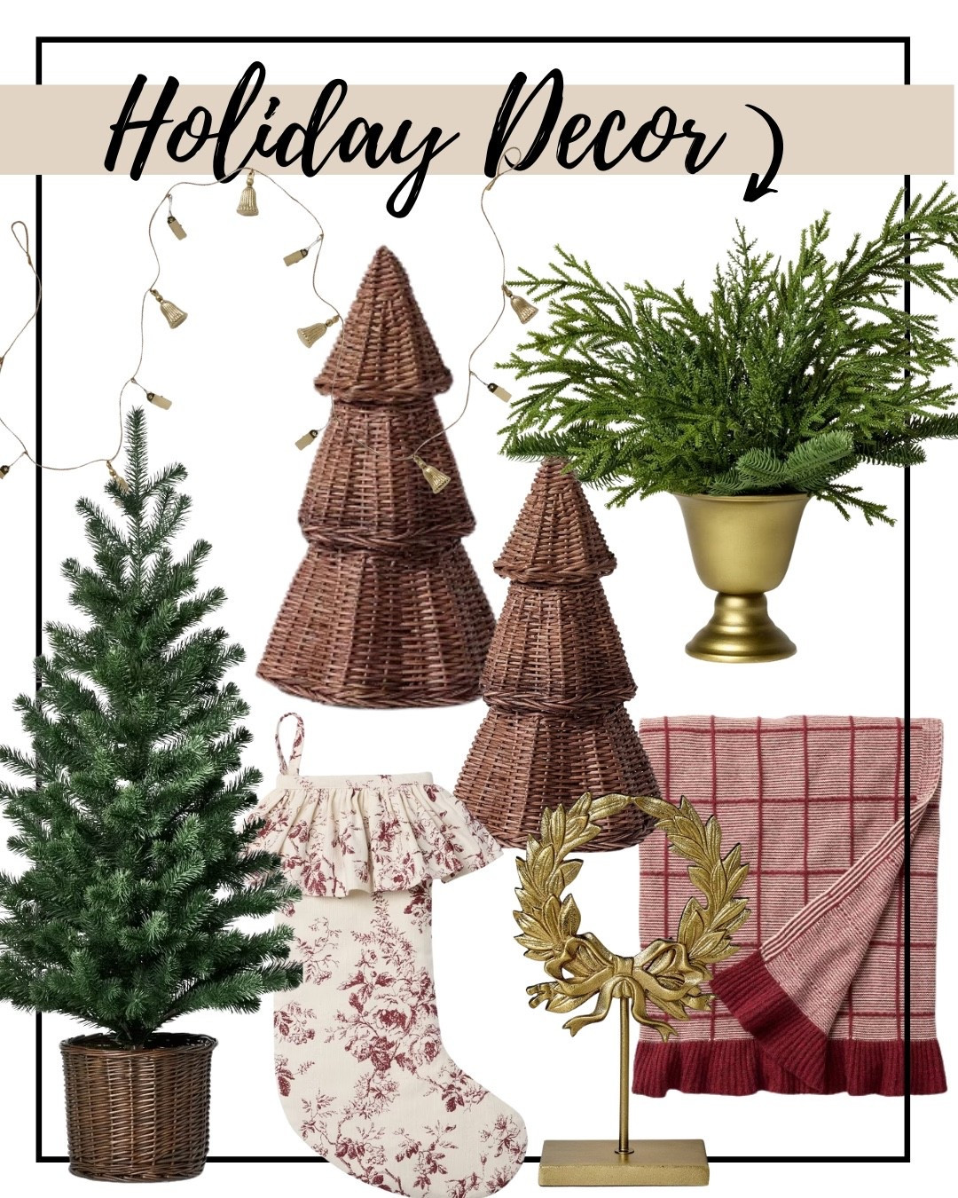 🎄 Target holiday decor alert! ✨ These finds are the perfect way to make your space feel festive and warm this season. 🌟

#TargetFinds #HolidayDecor #FestiveHome #CozySeason #TargetStyle #HomeForTheHolidays #DecorInspo #HolidayVibes #TargetHome #SeasonalStyle

#LTKSeasonal #LTKHome