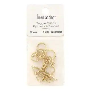 12mm Toggle Clasp Sets, 3ct. by Bead Landing™ | Michaels Stores