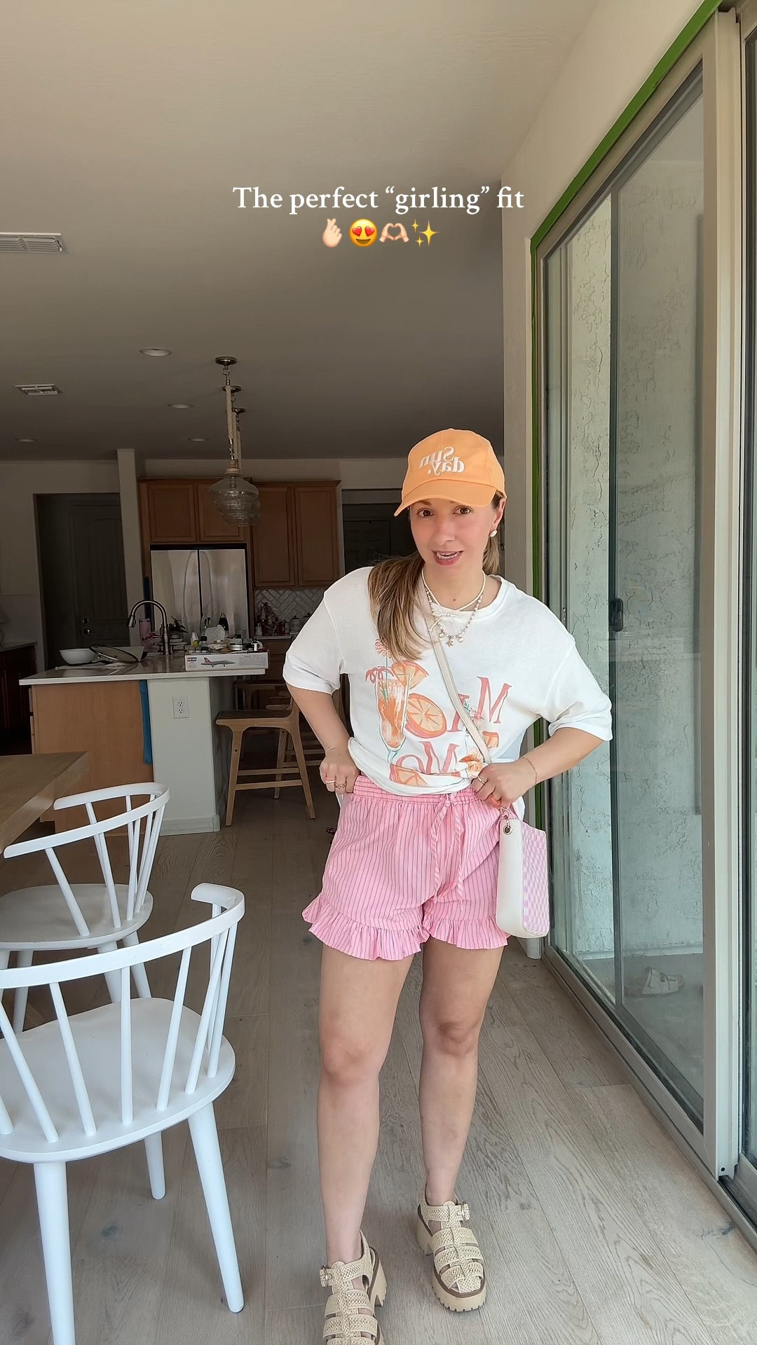 Yapping bc I love this fit 🥰 xs top small ruffle boxer shorts ! 

#LTKPetite #LTKSeasonal #LTKFindsUnder50