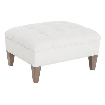 Dominique Leather Ottoman | Wayfair North America