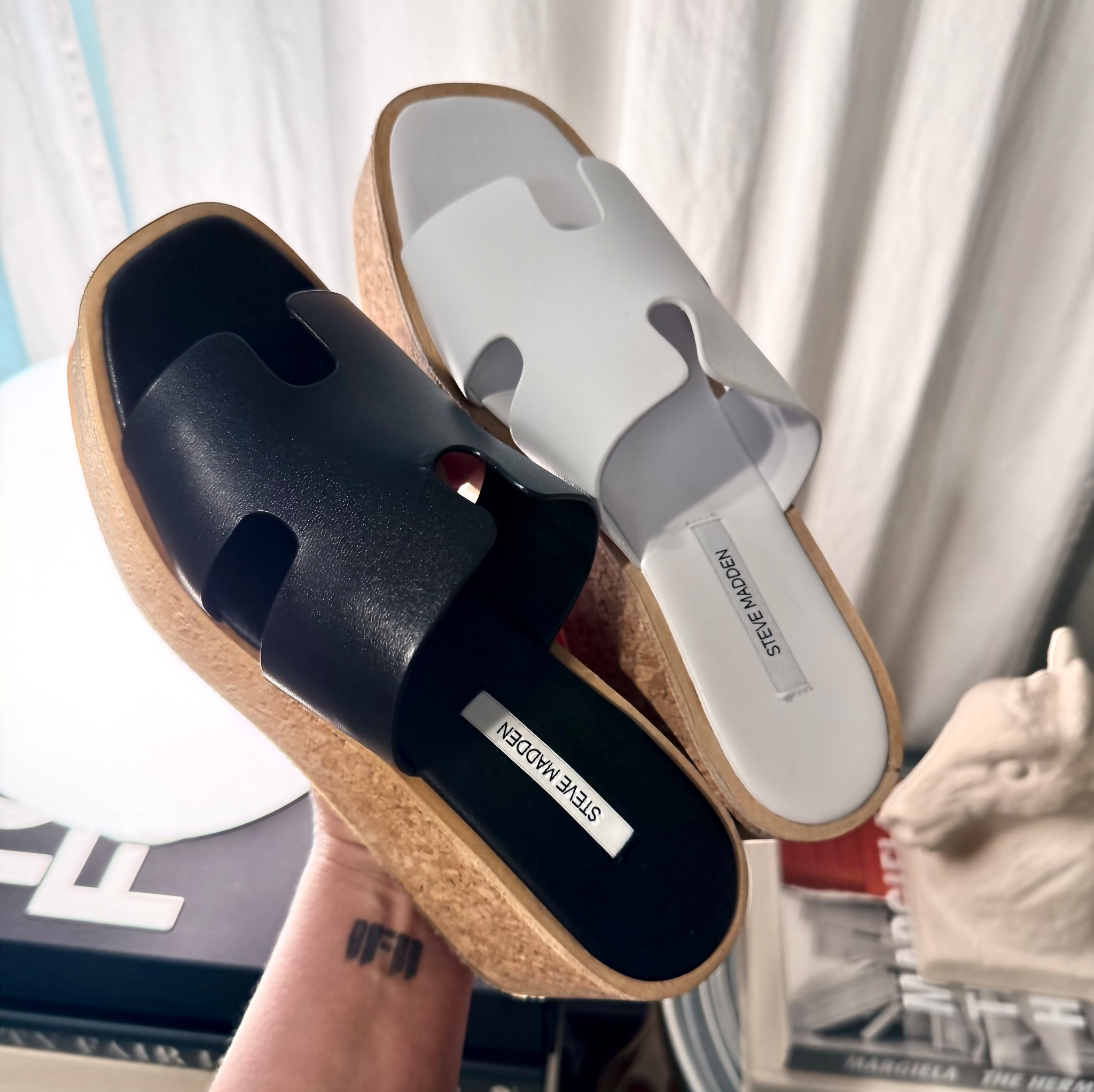 Incredible sandals! They resemble the Eze from H!😁✨🫶🏻@stevemadden-us #stevemadden #summersandals #springssandals #corksandals #shoes #hermeseze30 #hetmessandals #hermeschypre #hermesshoes #hermes #luxuryinabudget

#LTKgrwm #LTKootd #LTKSeasonal