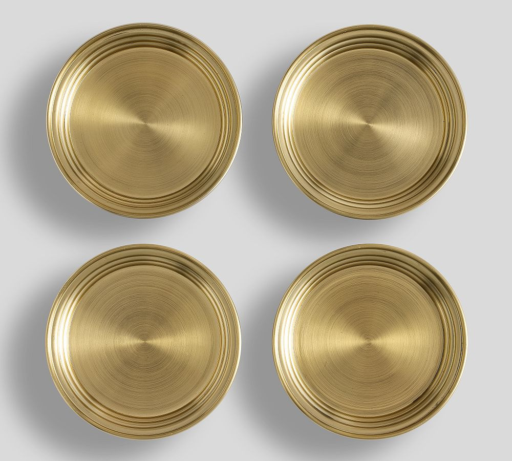 Everson Coasters with Holder - Set of 4 | Pottery Barn (US)
